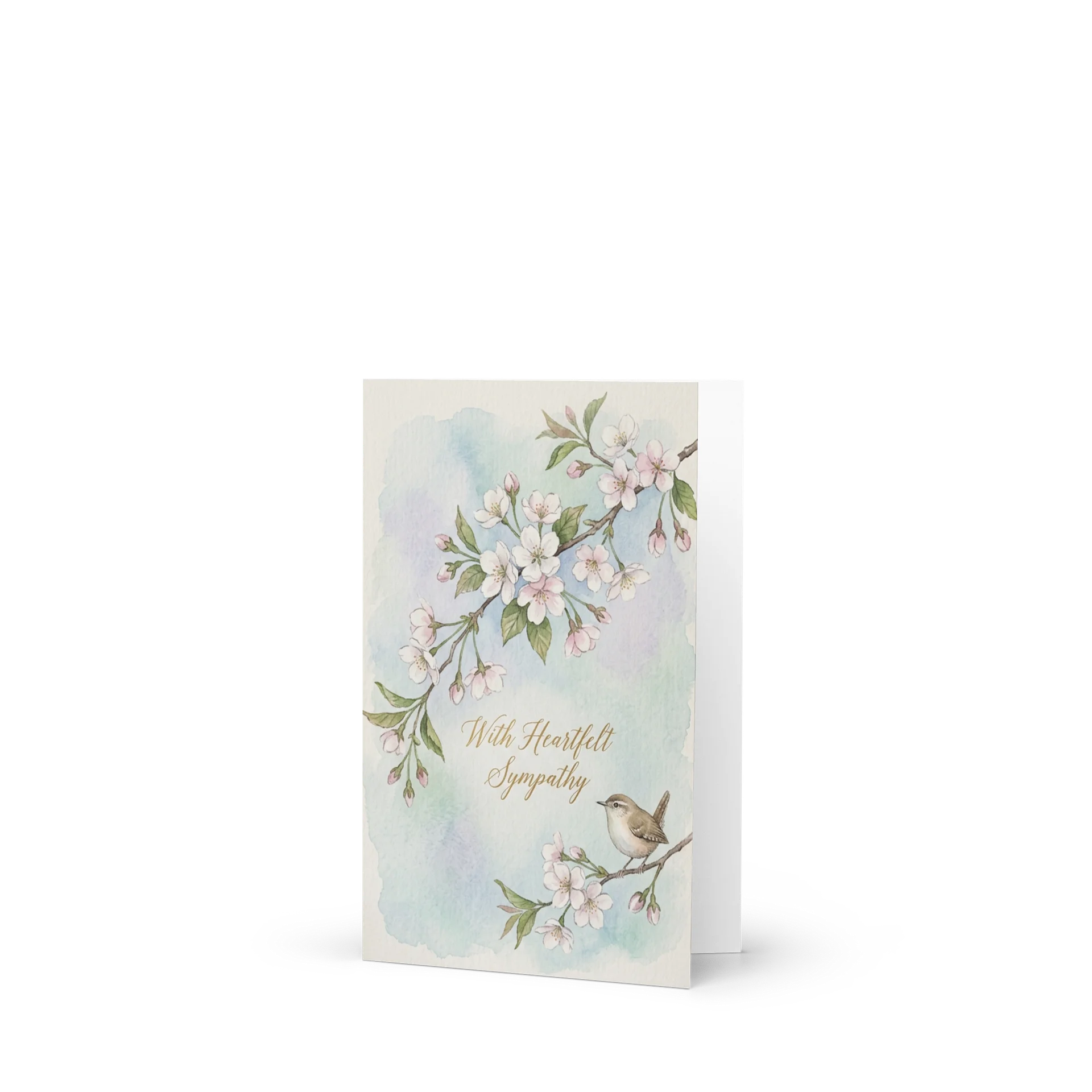 Watercolour Sympathy card product image (1)