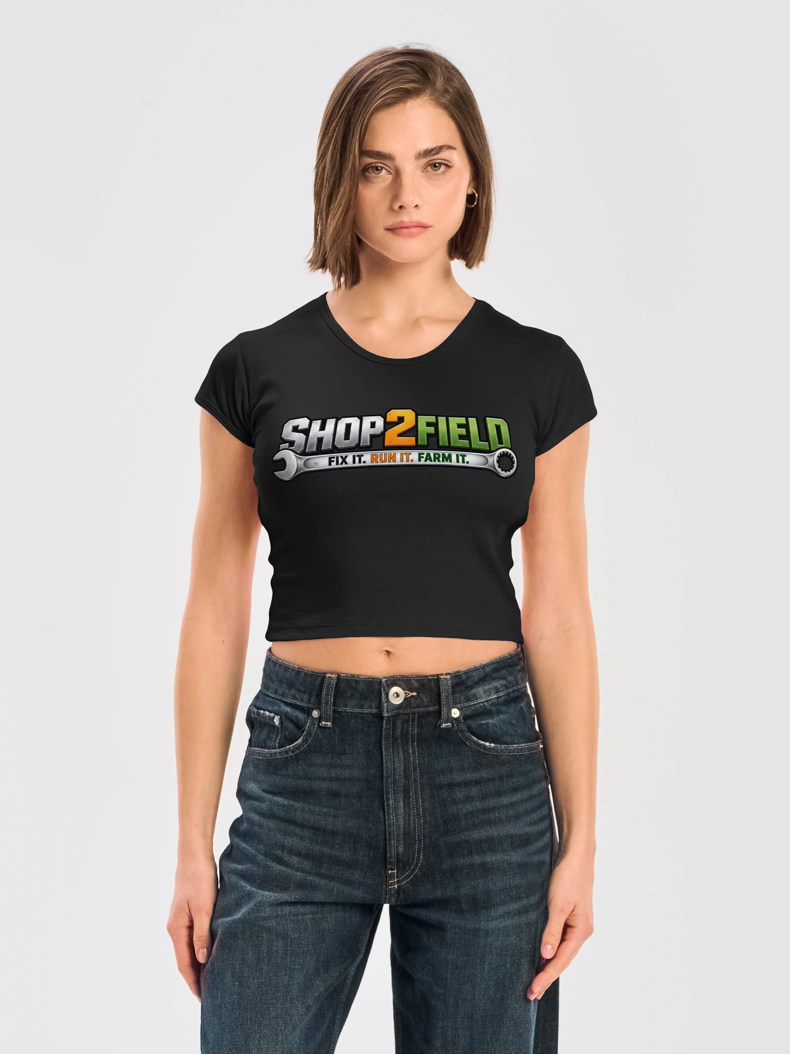 Woman's S2F Logo Crop Top product image (13)