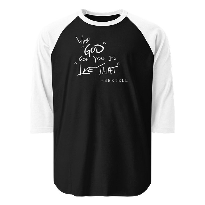 3/4 sleeve WGGYILT shirt product image (1)