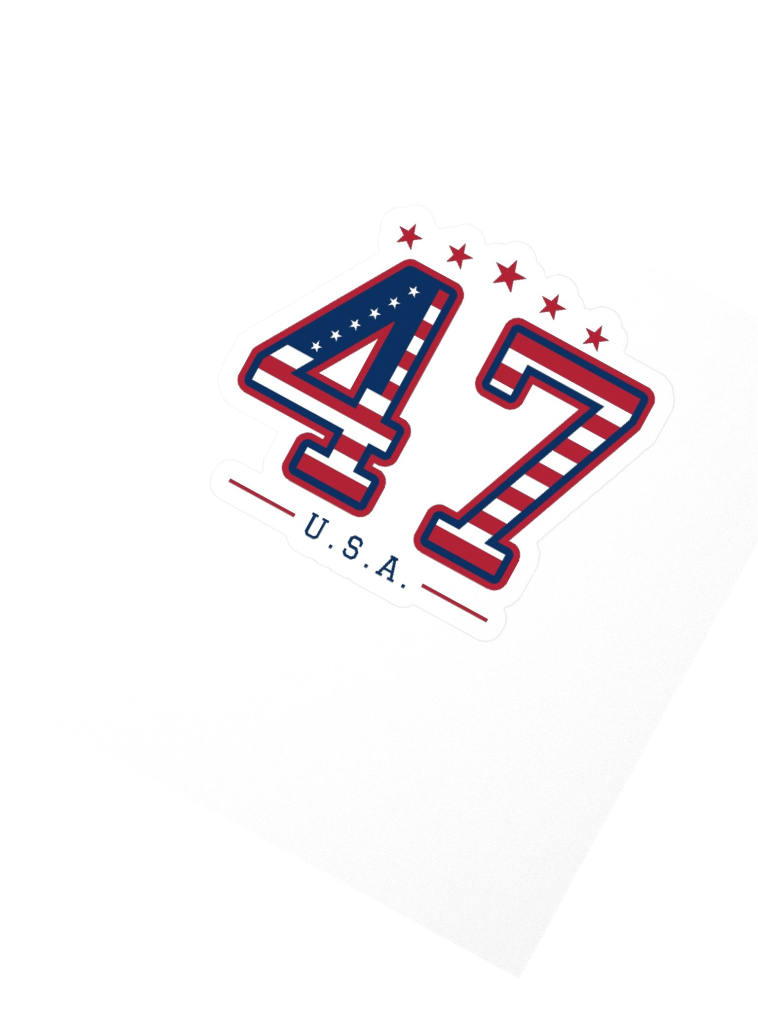 47 Varsity Flag Sticker product image (6)