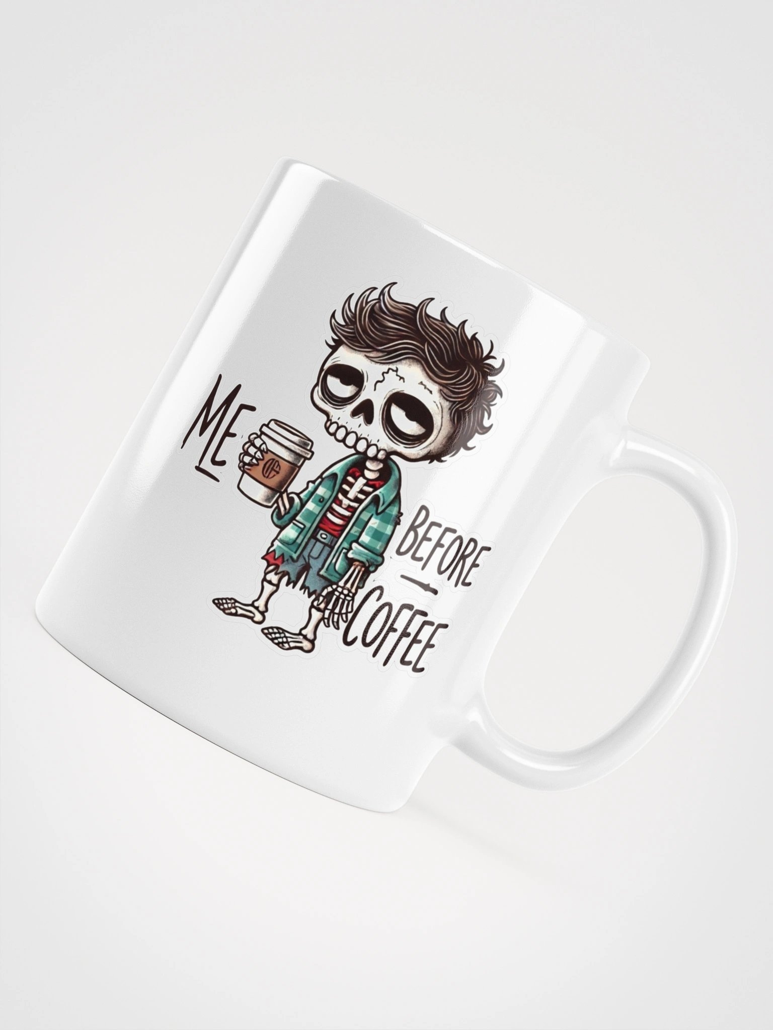 "Me Before Coffee" Zombie Dude Mug product image (7)