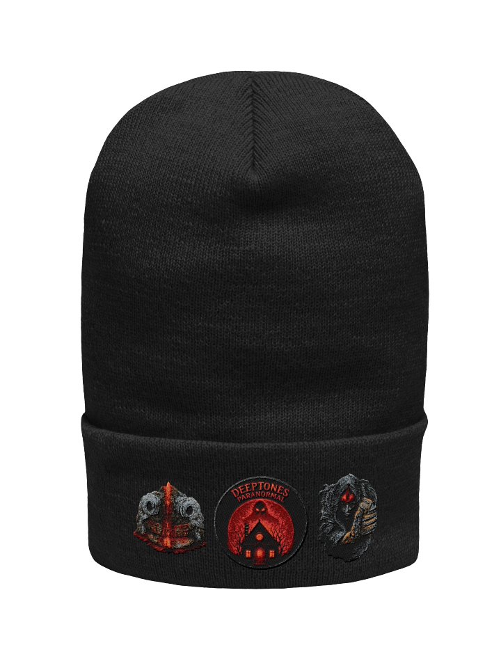 DeepTones Paranormal Embroidered Beanie product image (1)