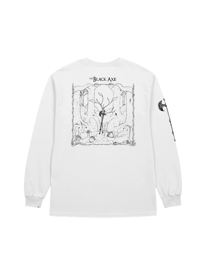 Black Axe White LS product image (2)