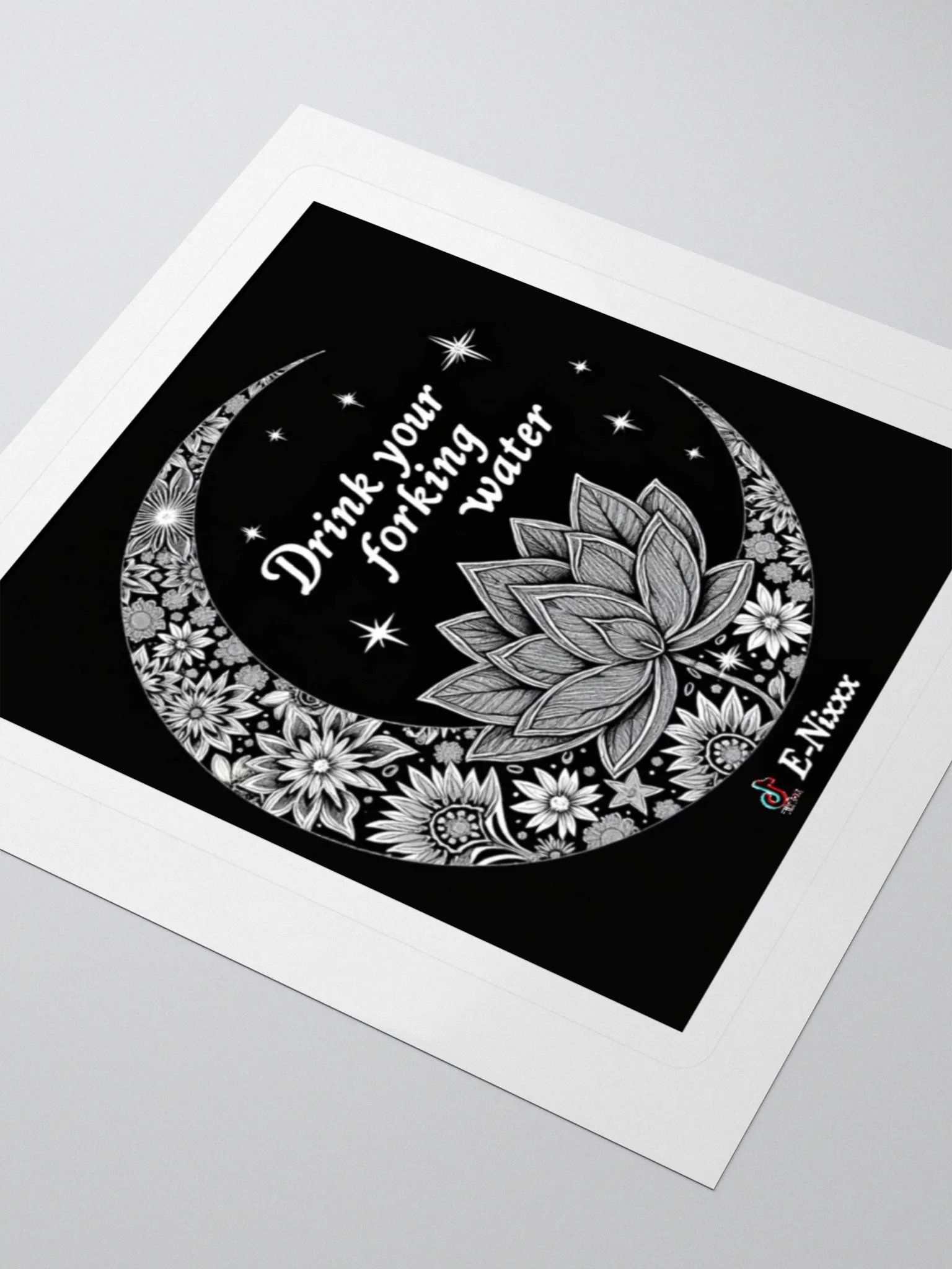 Celestial Lotus Sticker product image (7)