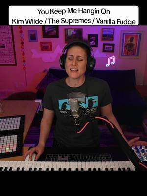 LIVE streaminnnn #singing #liveloop #musicproducer #electronicmusic #80smusic