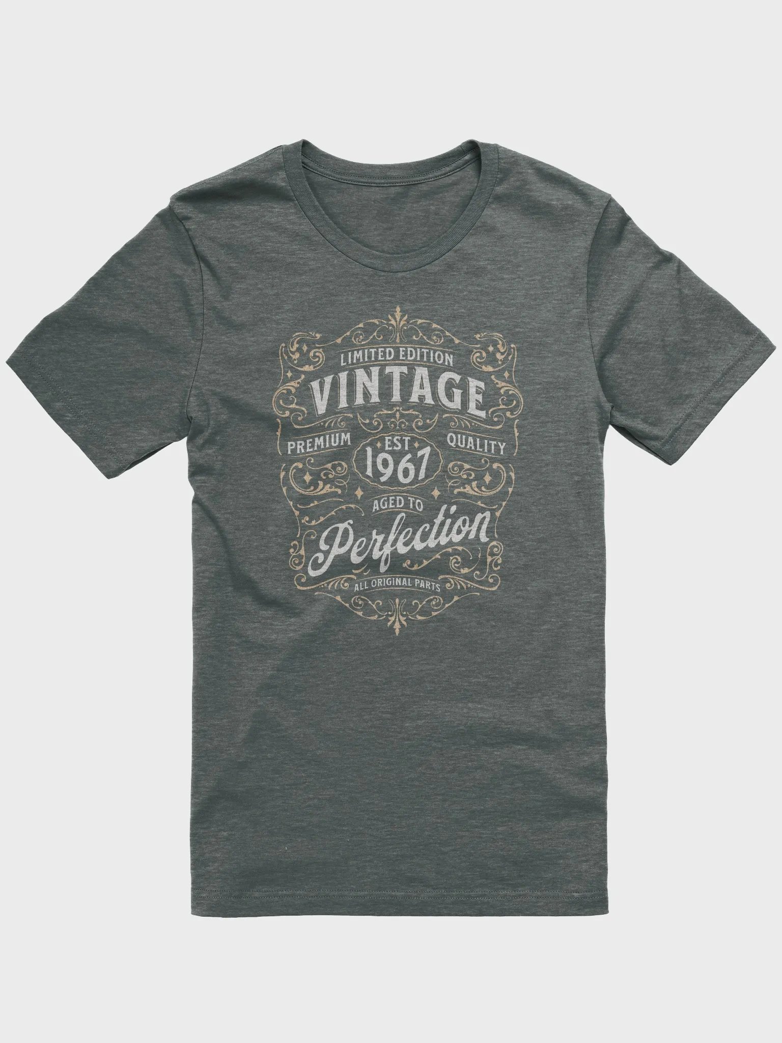 'Limited Edition Vintage Aged to Perfection:1967' Unisex T-Shirt product image (1)