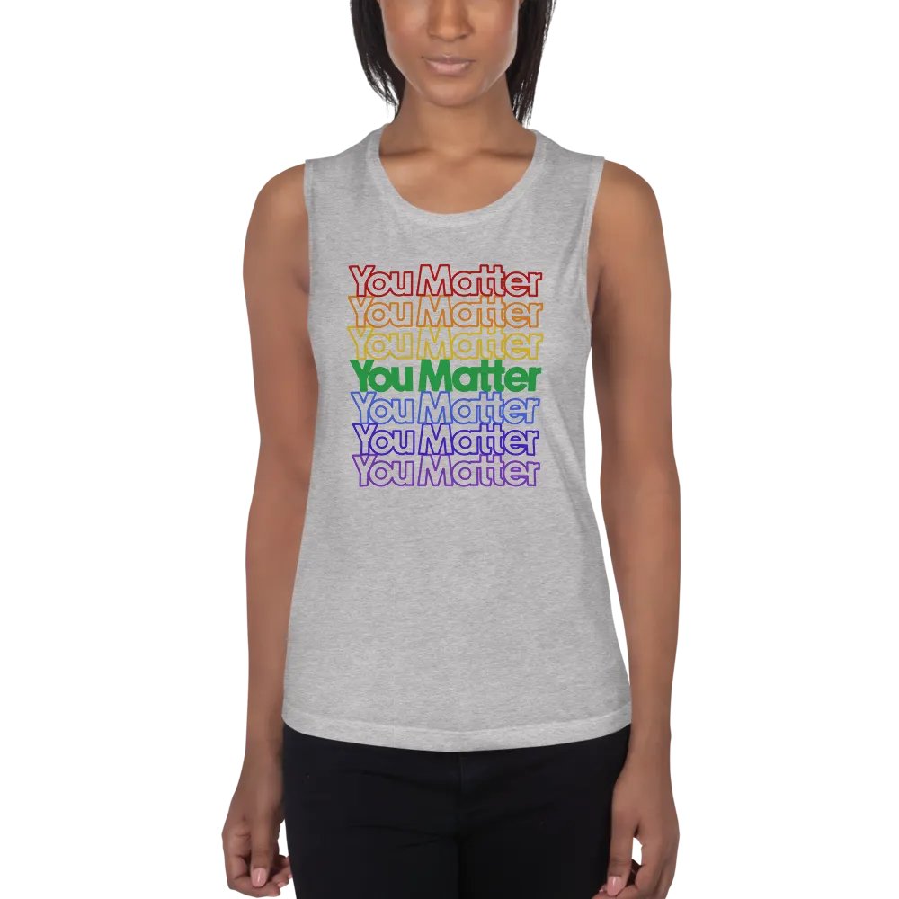 You Matter Fade (Pride) Tank Top product image (2)