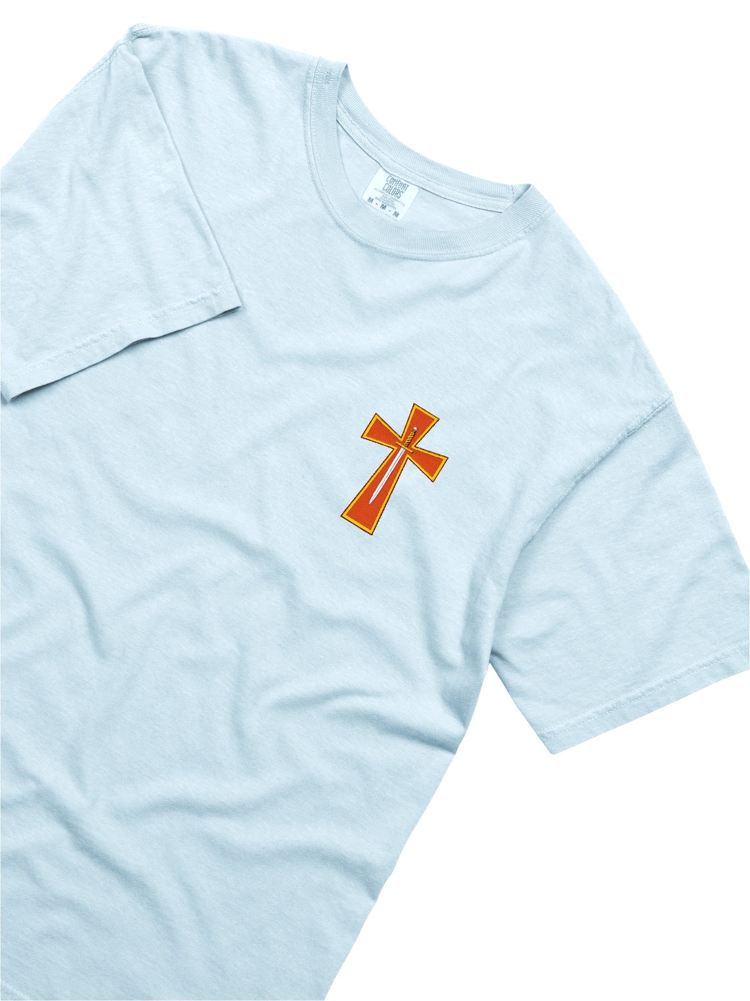 Embroidered Red Cross Heavyweight Tee product image (4)