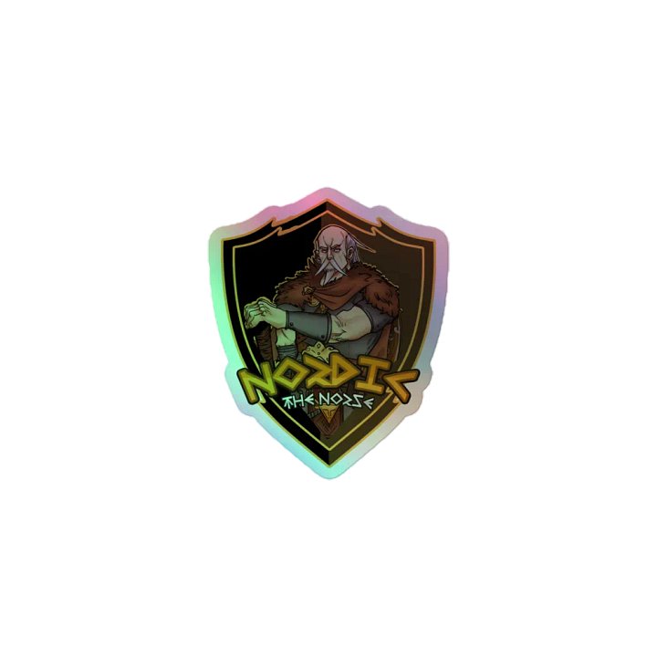 Nordic Warrior Holographic Sticker Set product image (1)
