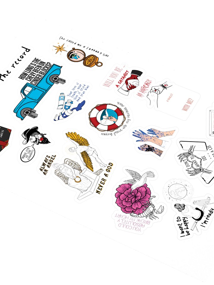 Boygenius - The Record Sticker Sheet product image (2)