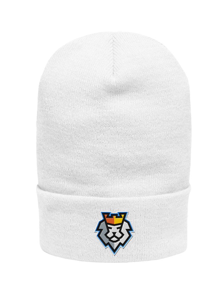 KimbaTV v2.0 White Beanie product image (1)