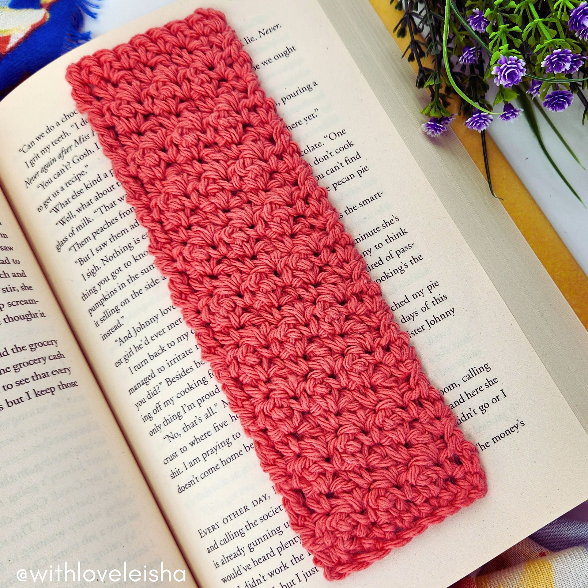 More Than a Bookmark Written Crochet Pattern for Beginners with Ad Free Video product image (2)