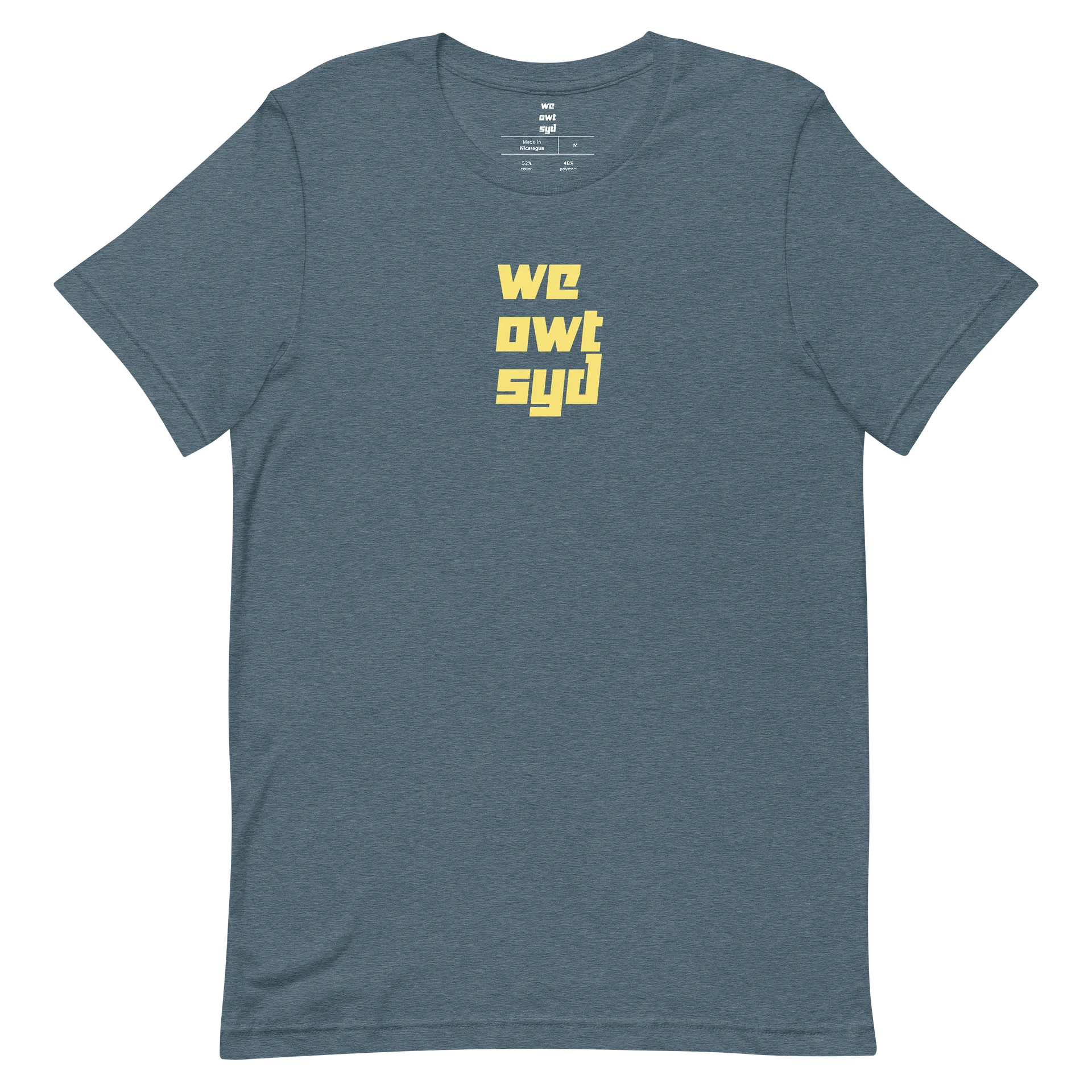 WeOwtsyd Gen 2 Premium T-Shirt - Grey / Yellow product image (5)