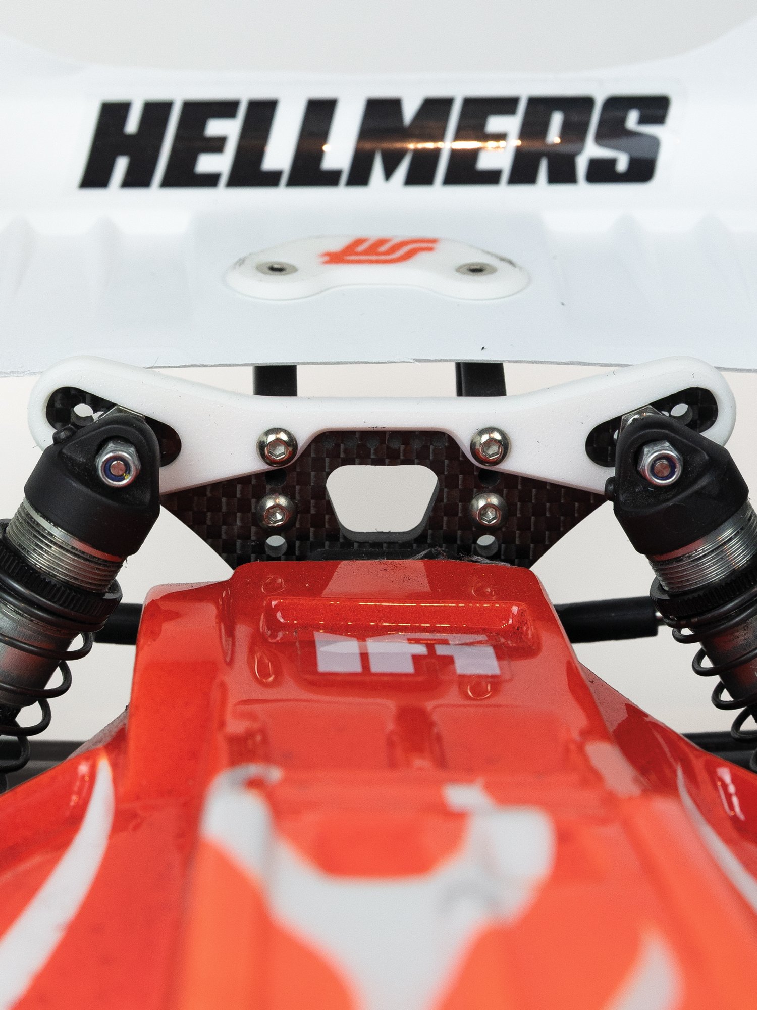 Rear Shock tower protector - Xray XB2 6-dot product image (2)