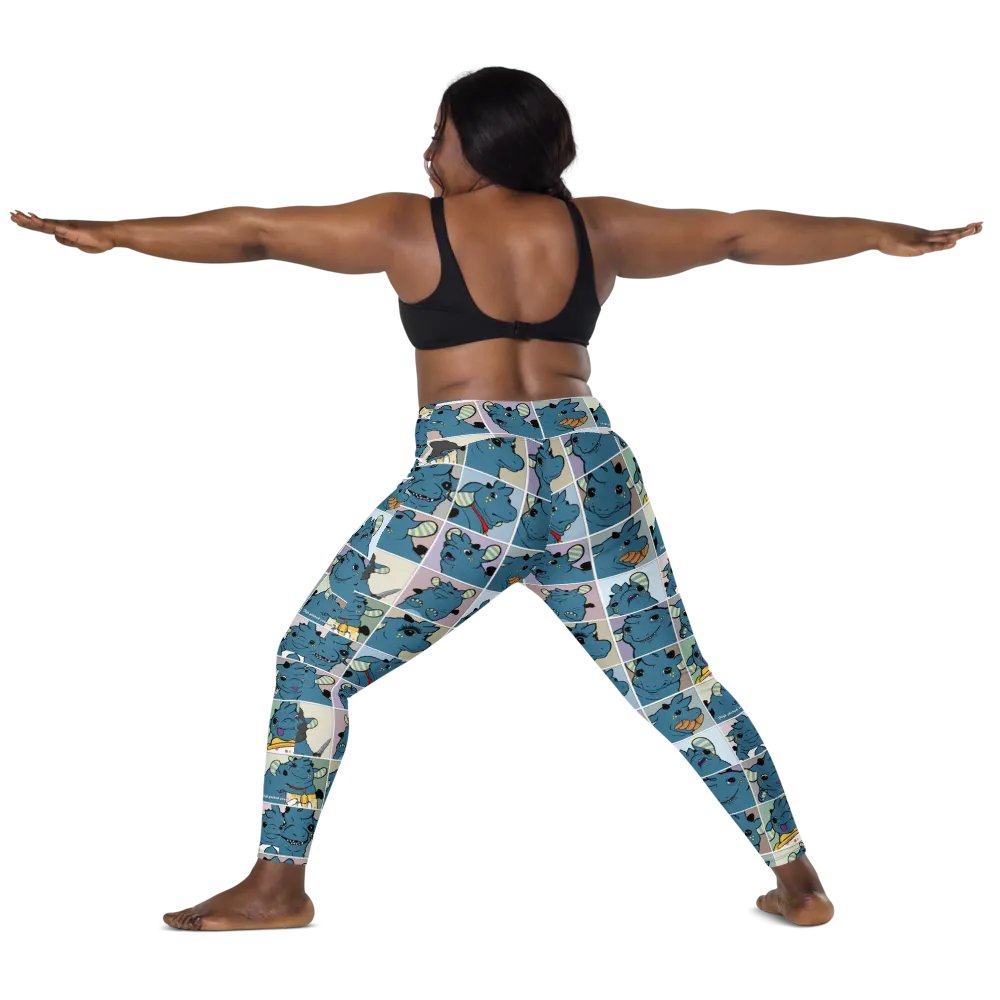 All Over Skyhuahua Leggings product image (2)