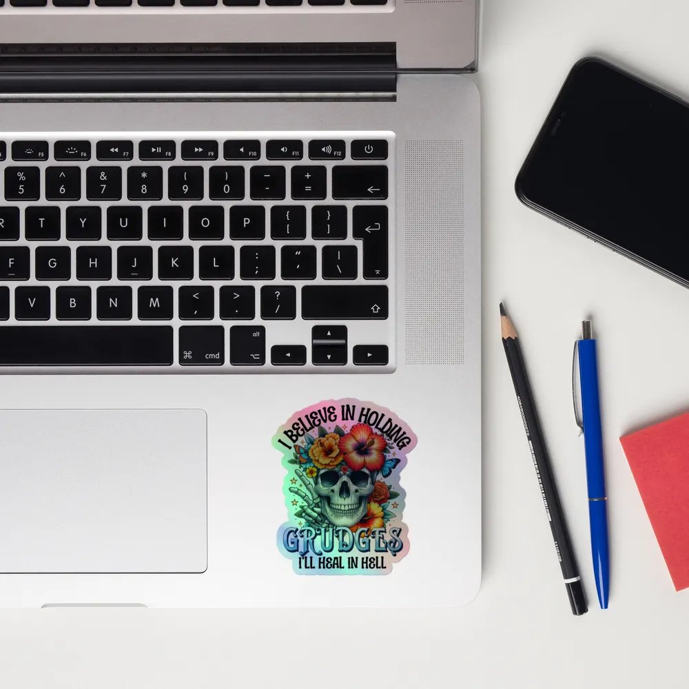 Skeleton With Flowers Sticker product image (12)