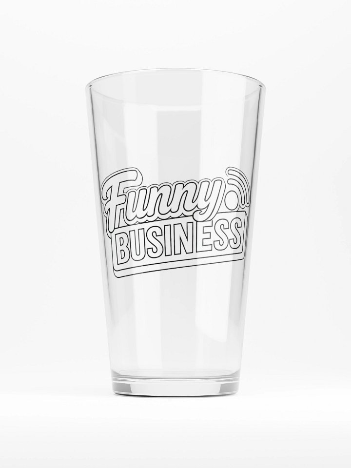 Funny Business Shaker Pint Glass product image (1)