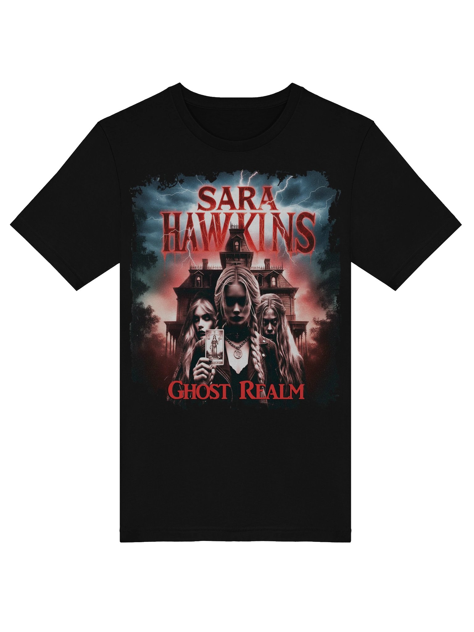 GHOST REALM | STRANGER TRIBUTE | Hawkins Tee product image (5)