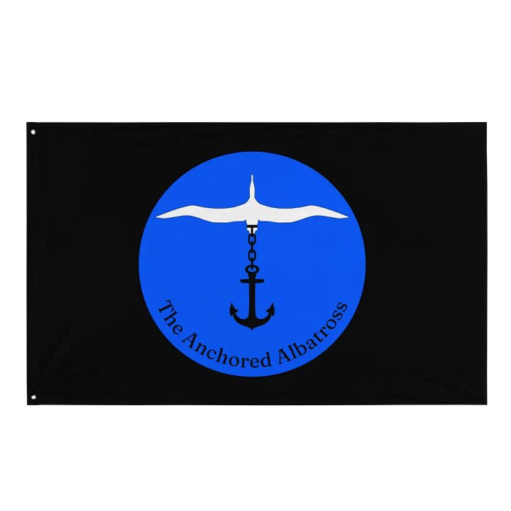 High-Flying Anchored Albatross Flag product image (1)