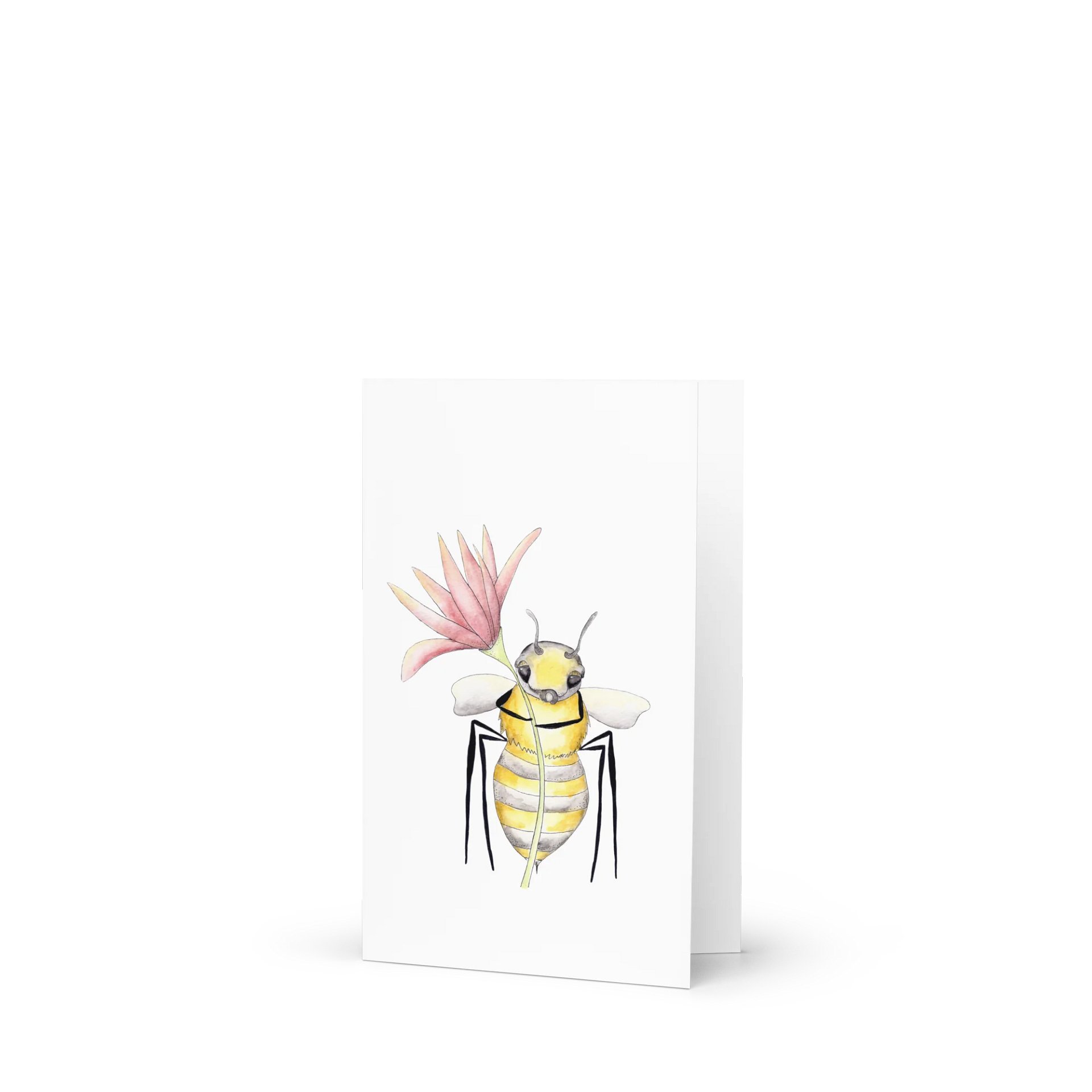 Watercolor Bee Greeting Card product image (1)