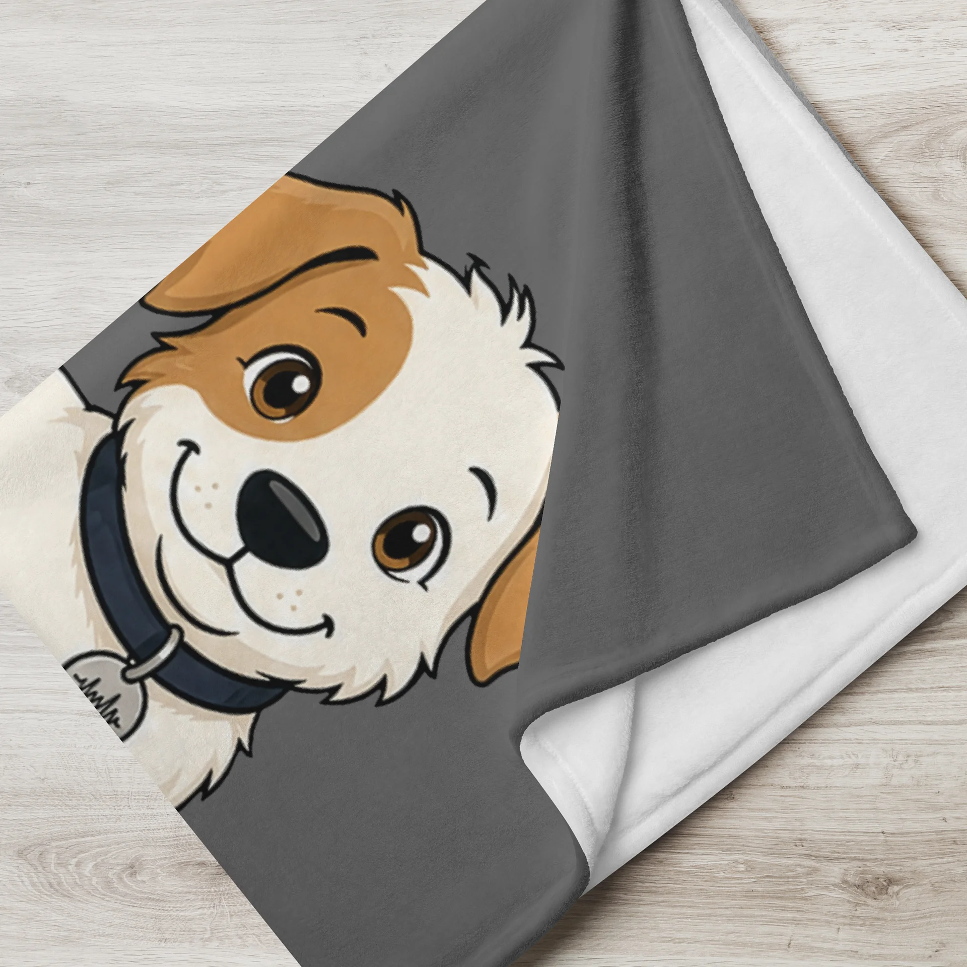 Sonance Dog Throw Blanket (Stand) Zambezi Grey product image (2)
