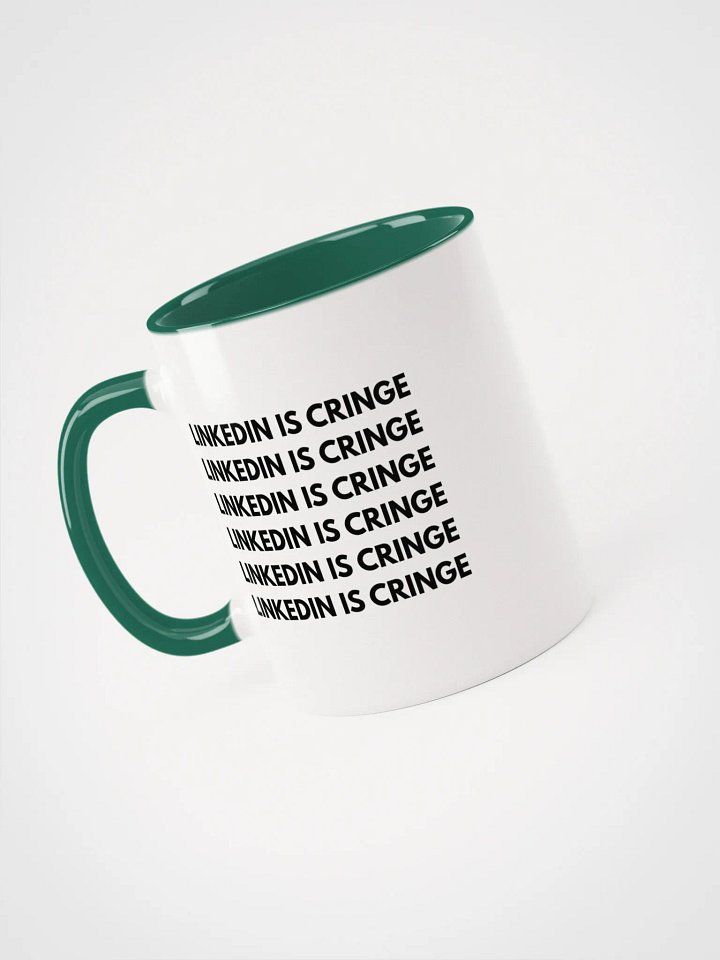 LINKEDIN IS CRINGE Mug product image (2)