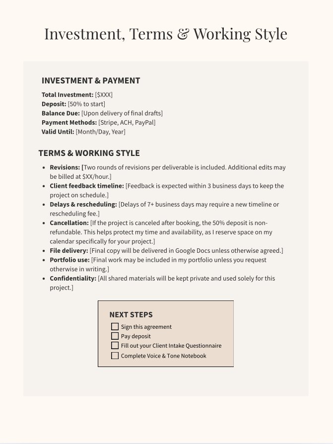 The Copywriter's Onboarding Power Pack product image (8)