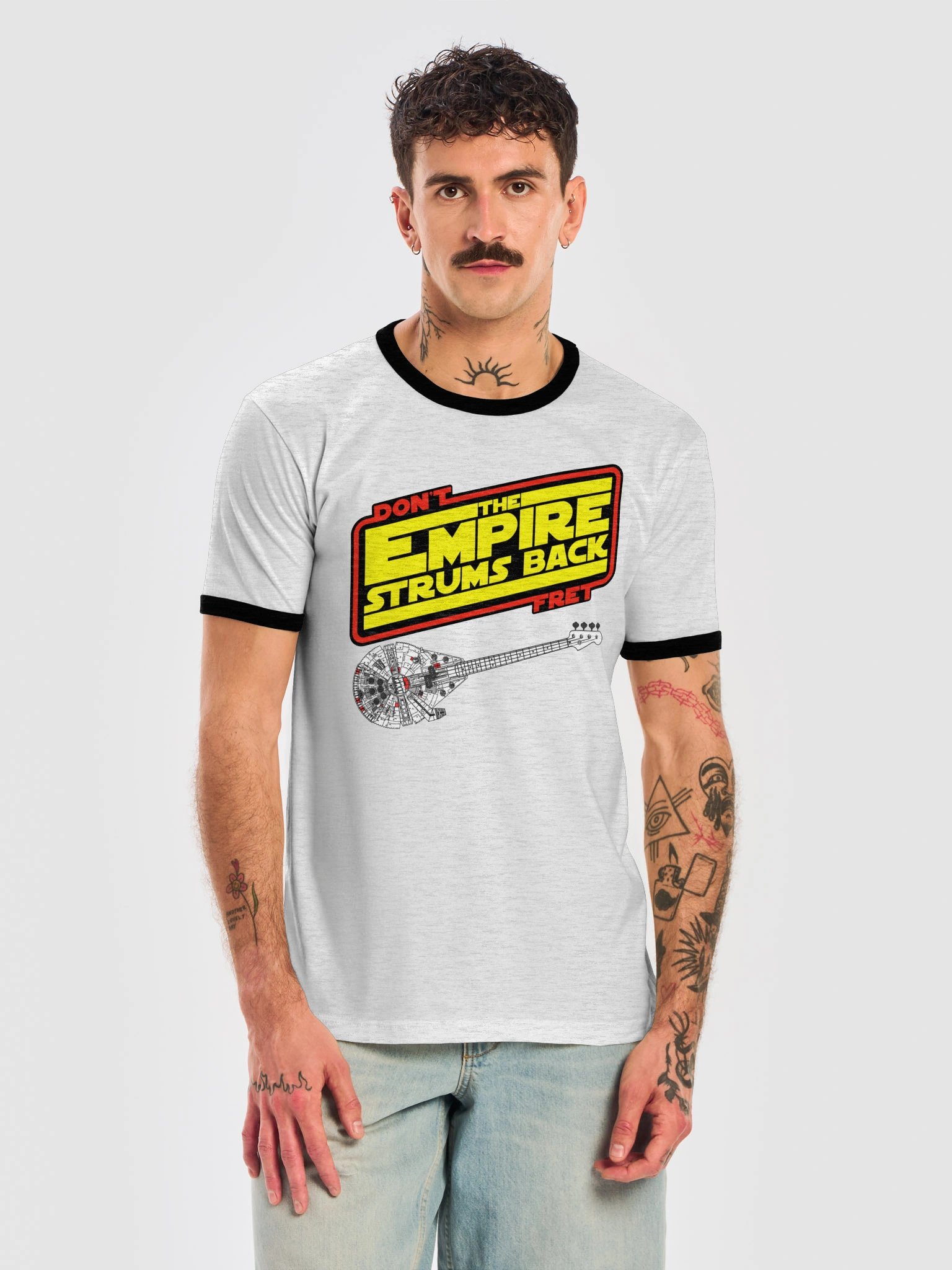 The Empire Strums Back vintage tee product image (24)