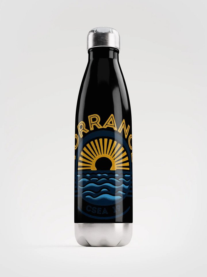 TUSD/CSEA Sun & Waves Stainless Steel Water Bottle product image (1)