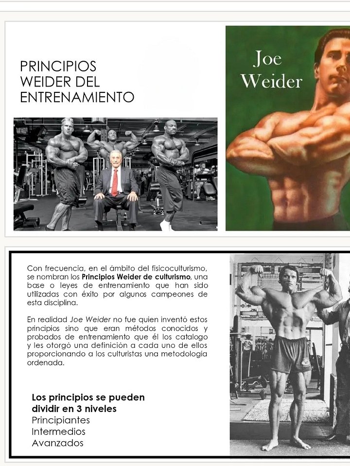 Weider Principios de Entrenamiento pdf 29 páginas product image (1)
