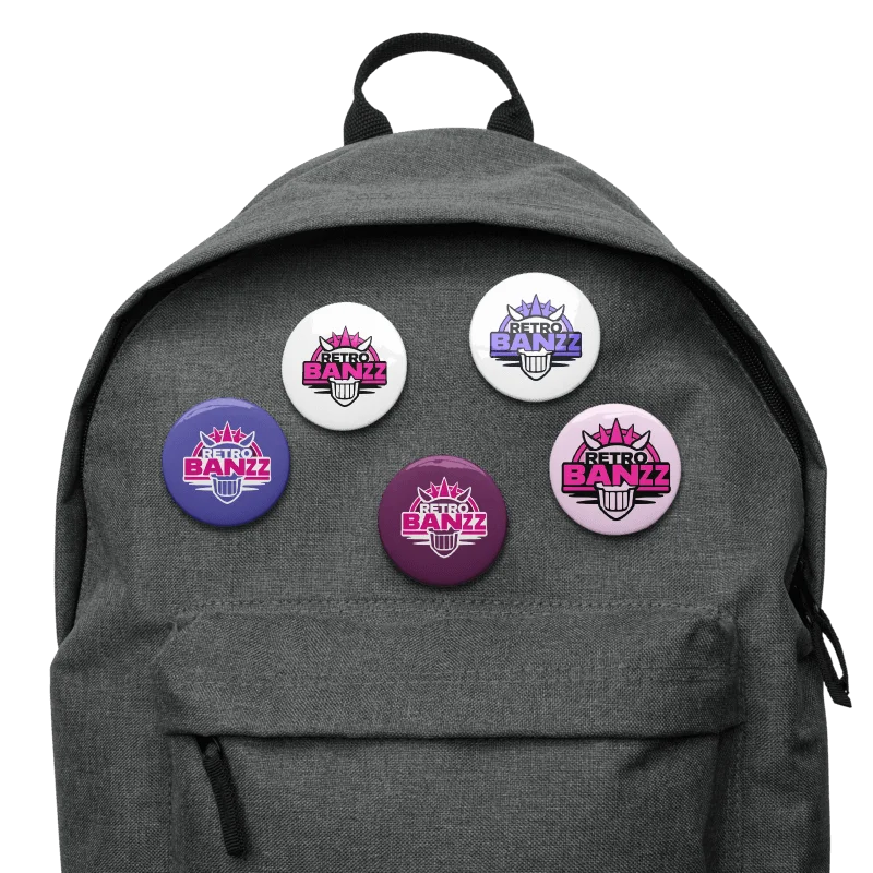 Retro Pins (Set Of 5) product image (5)