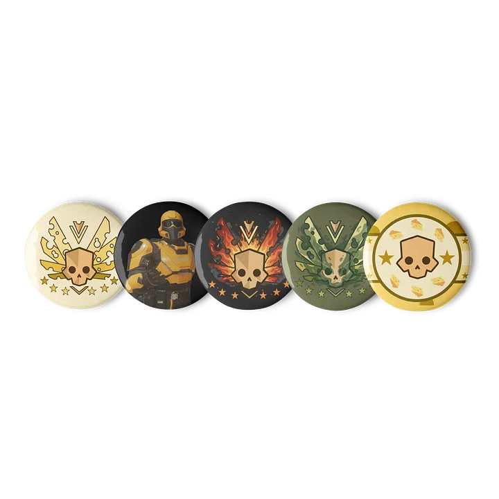 Cheesediver Button Pins product image (1)