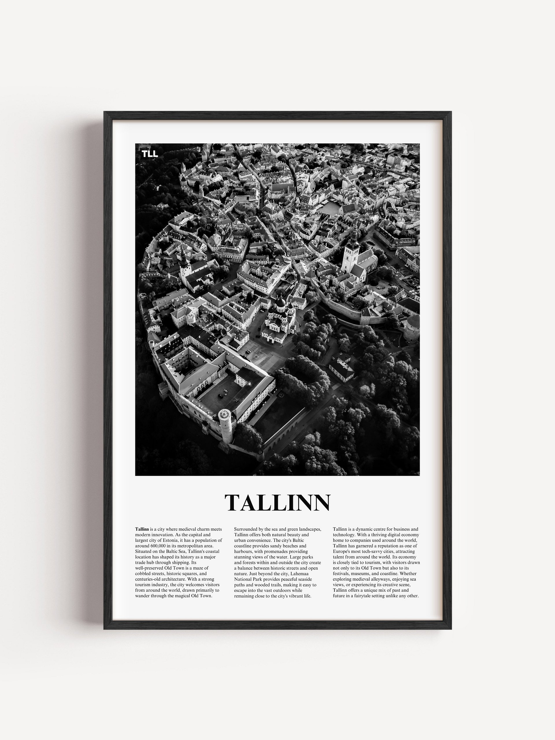 Tallinn 03 Newspaper Poster product image (1)