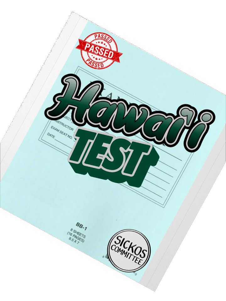 Hawaii Test Sticker product image (2)
