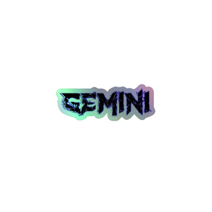 GEW Gemini Blue Gothic Knight Sticker product image (1)
