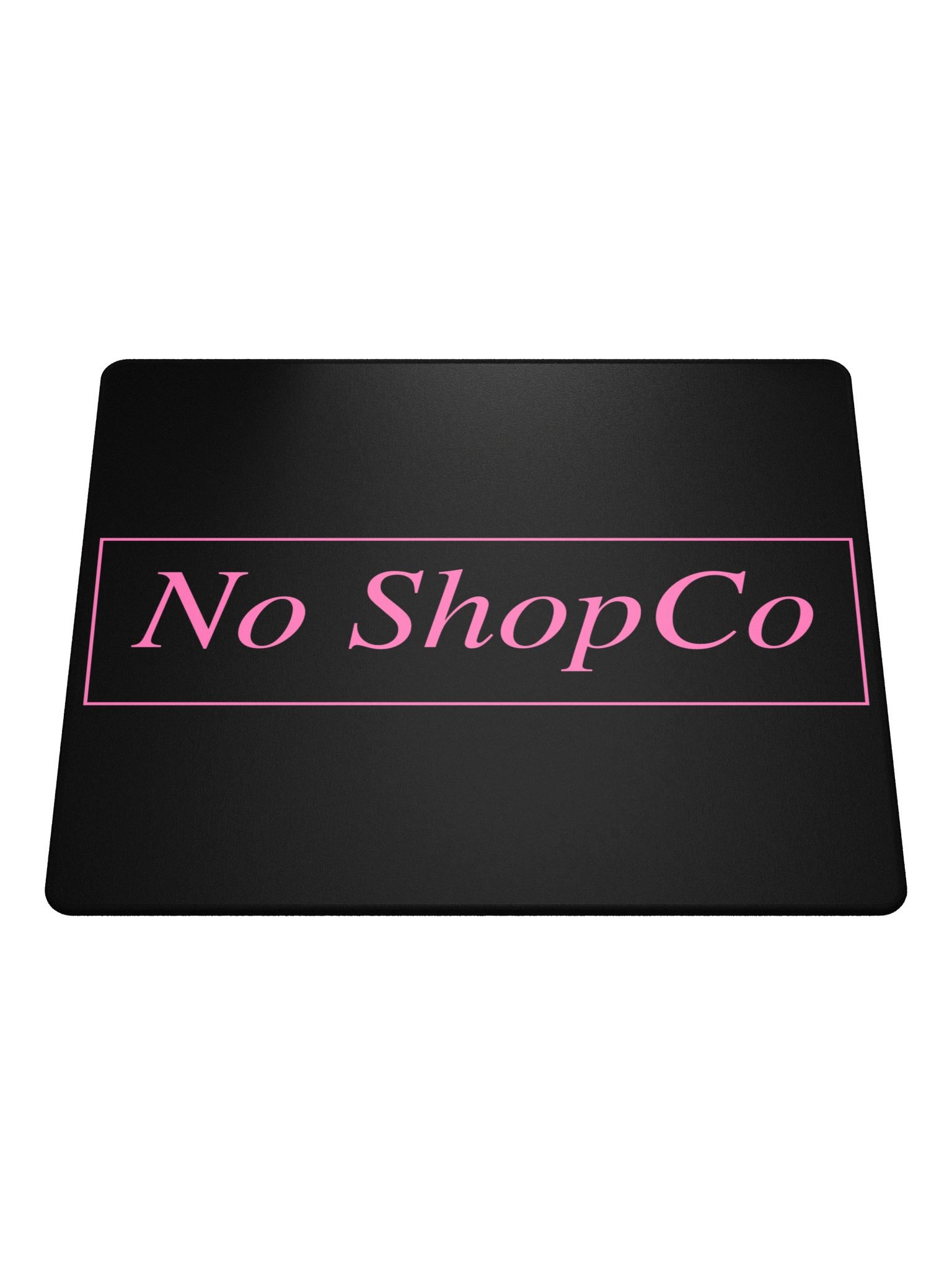 No ShopCo Gaming Mouse Pad - Pink on Black product image (1)