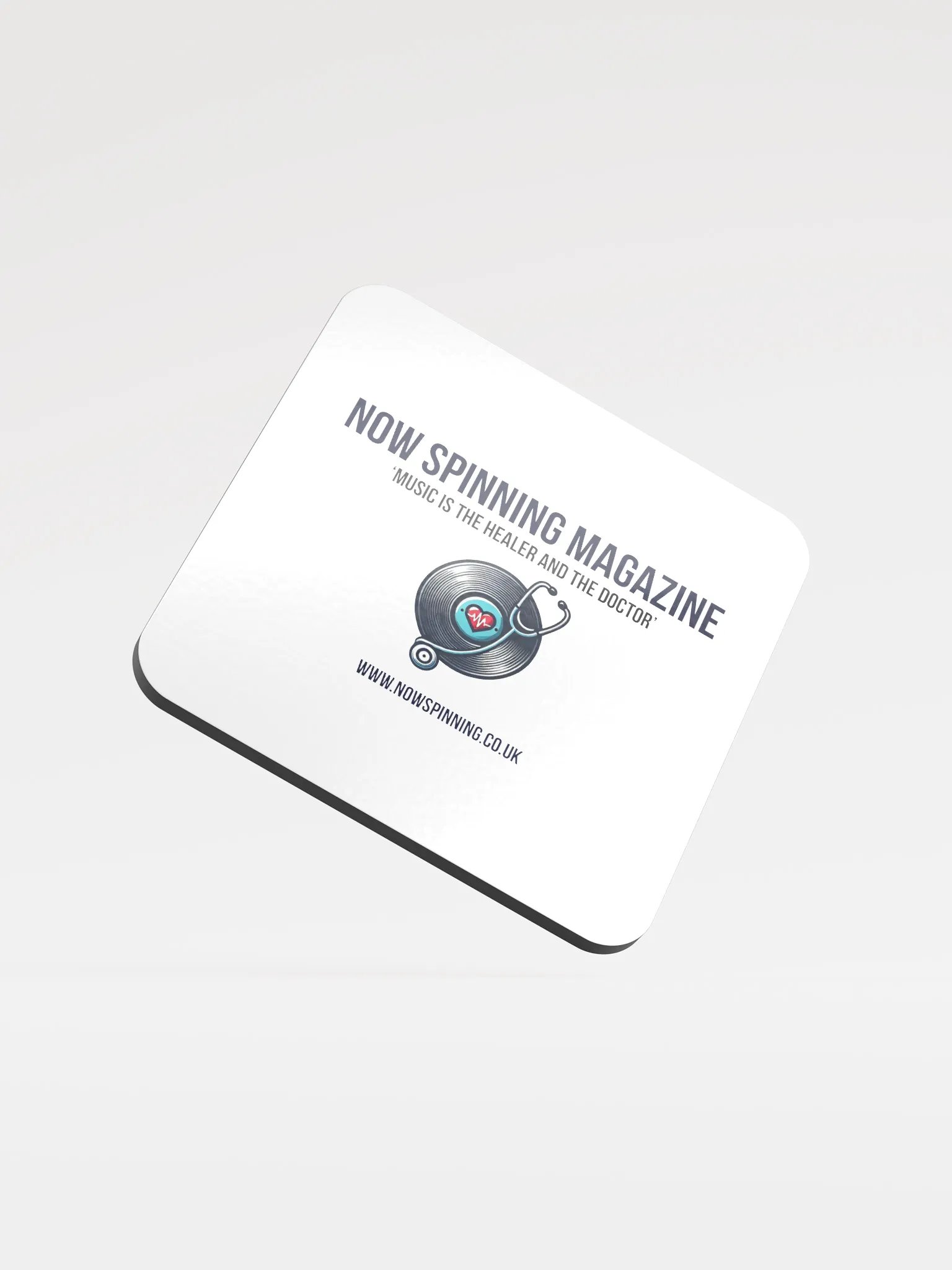 Music is The Healer & The Doctor Coaster product image (1)