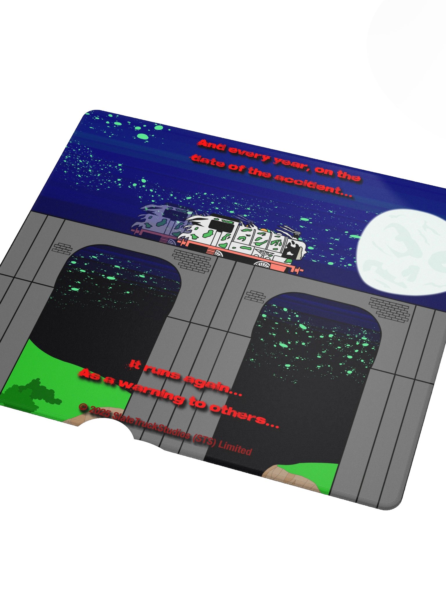 Ghostly Trick Mouse Mat product image (3)