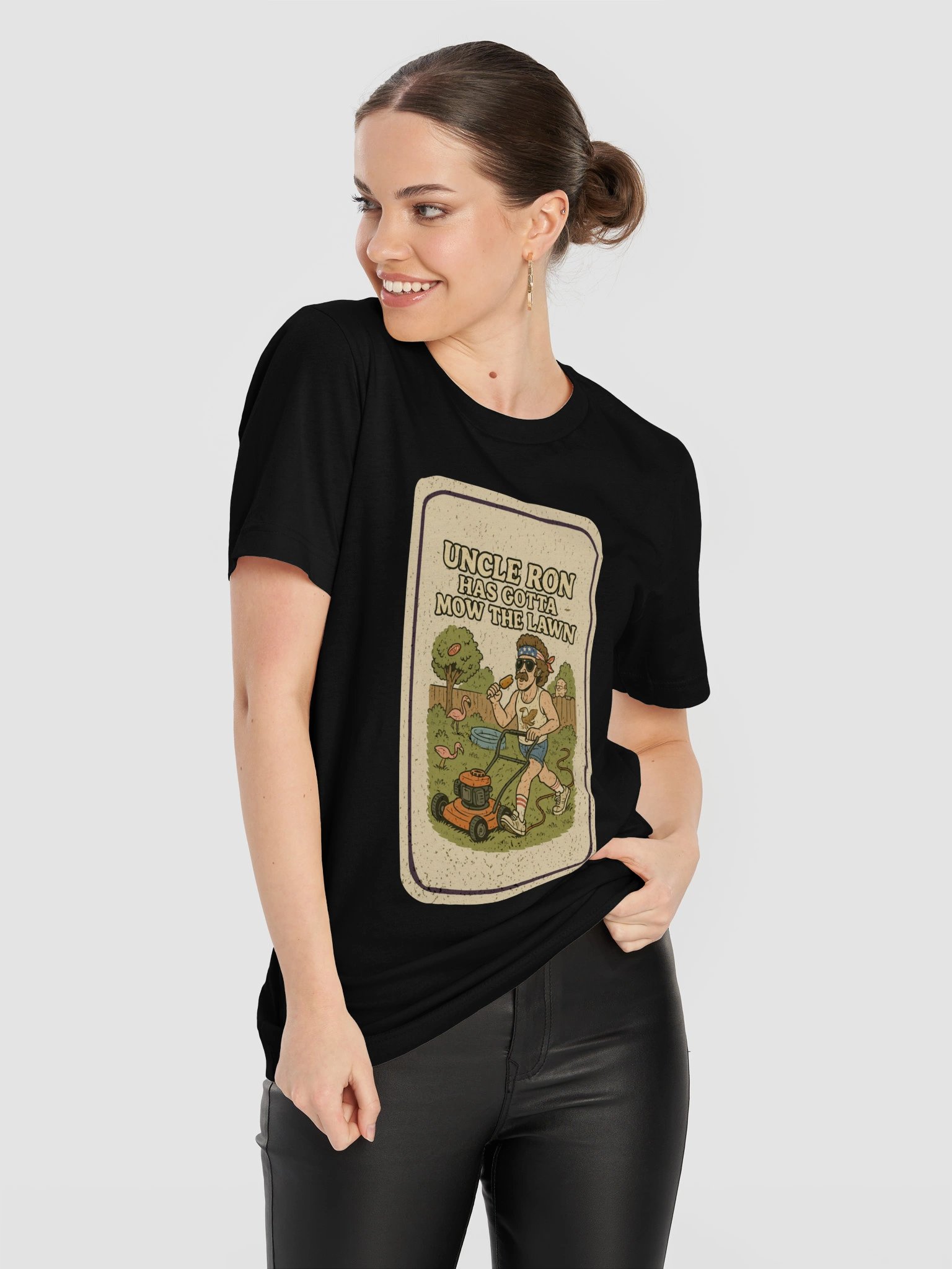 Uncle Ron Has Gotta Mow The Lawn Tee product image (9)
