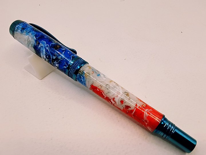 Patriot’s Blue Titanium Rollerball product image (1)