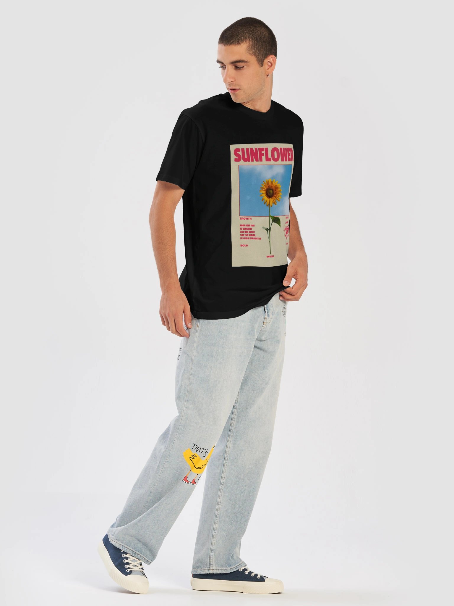 Sunflower Growth Poster Tee product image (20)