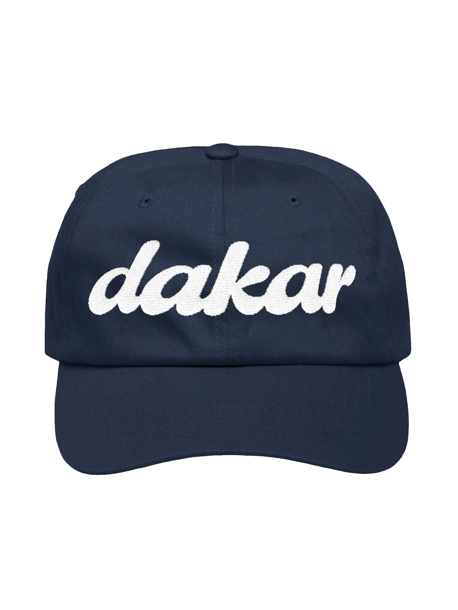 Dakar Script Dad Hat product image (1)
