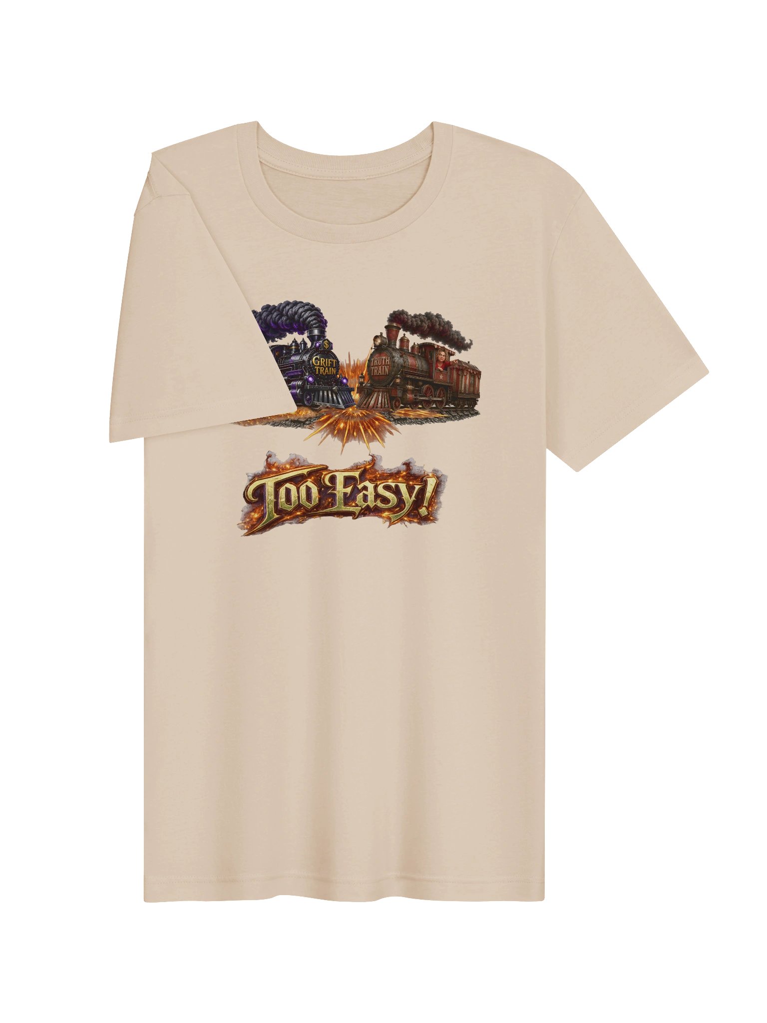 ''Too Easy'' Supersoft T-Shirt product image (5)