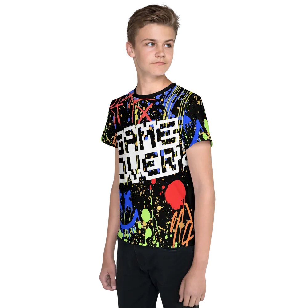 Game Over Youth Size T shirt product image (3)