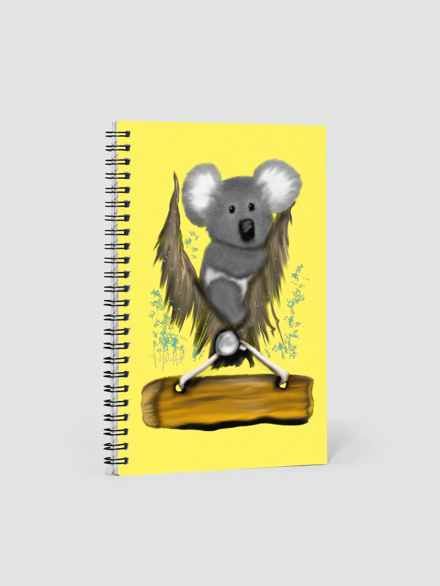 "J.B. Koala" Spiral Notebook product image (1)