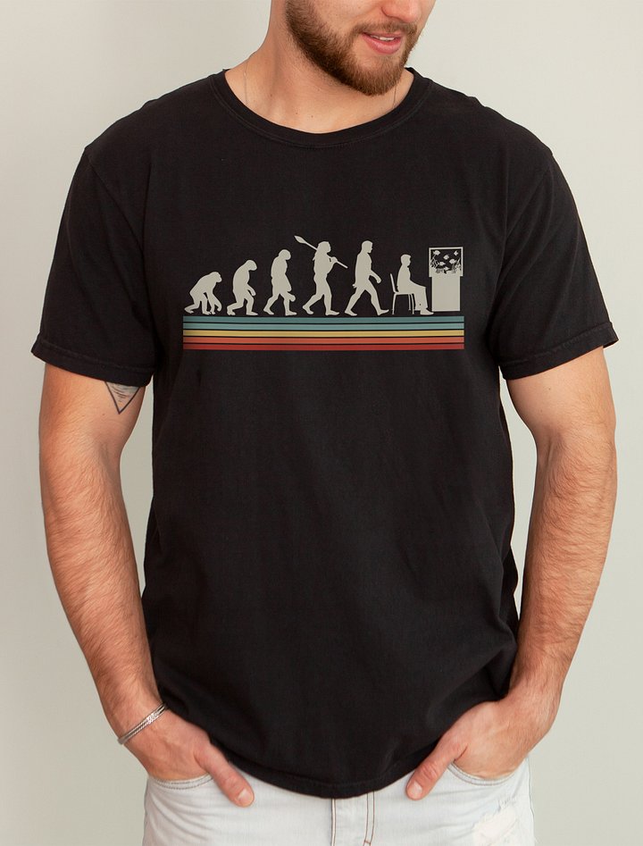 Evolution of an Aquarist | T-Shirt for Freshwater, Saltwater, and Coral Reef Aquarists product image (1)