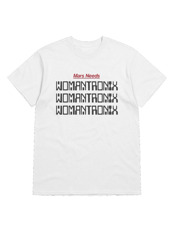 Womantronix Tee (Black Print) product image (1)