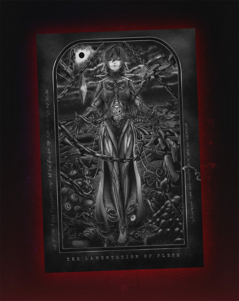 Layna "Lamentation" Poster | by Spooky Dan product image (3)