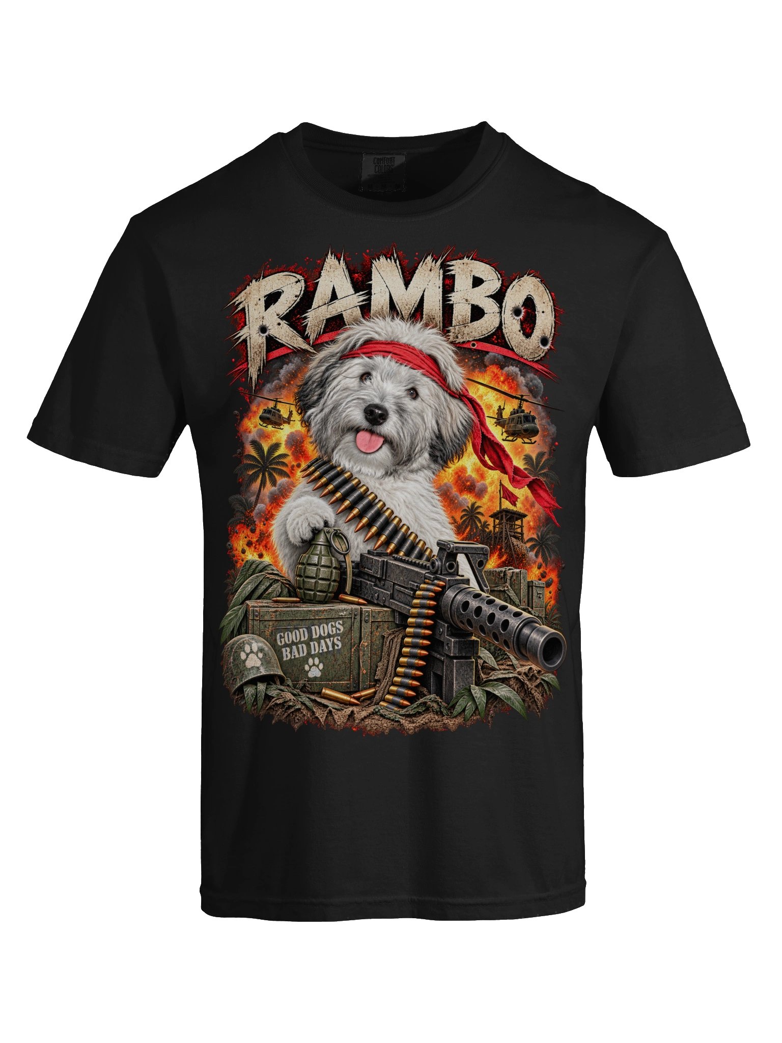 Rambo – Heavyweight T-Shirt product image (6)