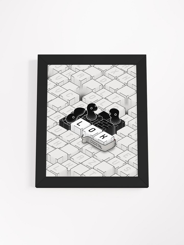 LOK Digital Framed Print product image (2)